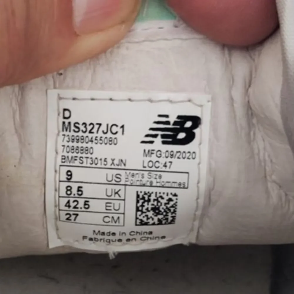 New Balance MS327JC1 Rust Brown Running Shoes Men's Size 9